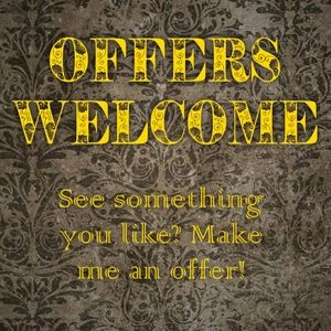 Reasonable Offers Accepted